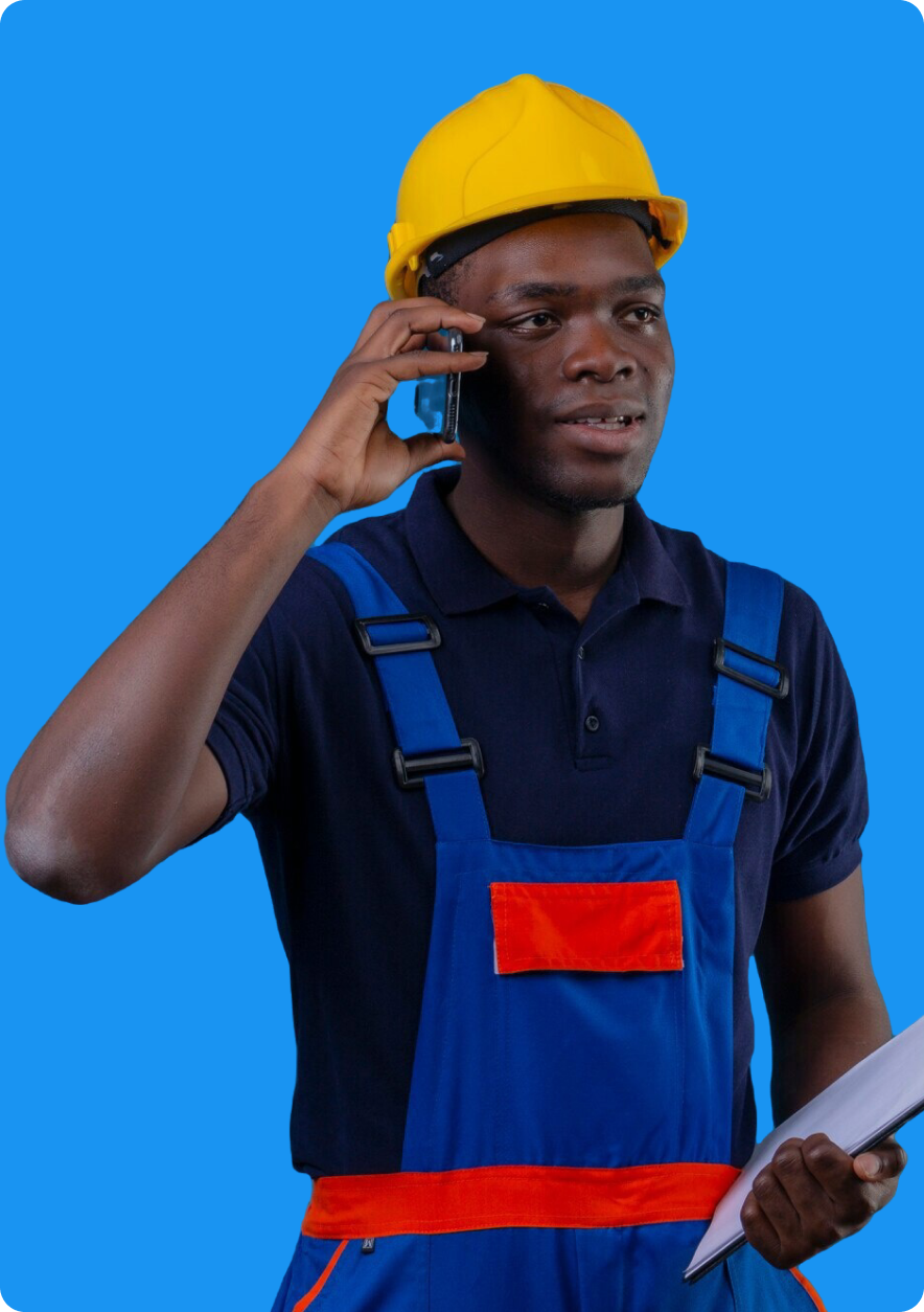 Verisure Energy technician at work